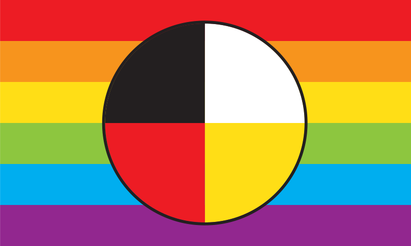 Two-Spirit Pride Flag